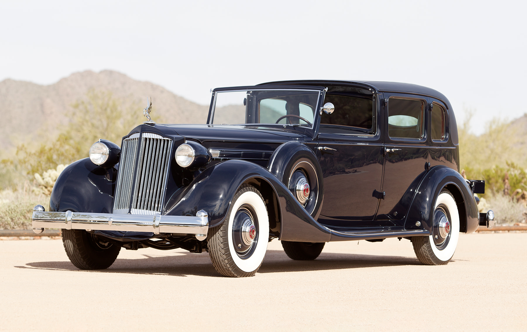 1936 Packard Twelve 1408 All-Weather Town Car | Gooding Christie's
